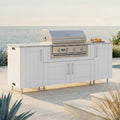 86" Sandbar Outdoor Kitchen Island